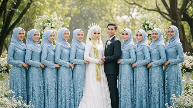Baju Bridesmaid Full Payet