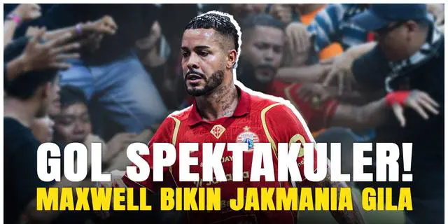 VIDEO: Maxwell Persembahkan Gol Debut SpektakuleruntukJakmania