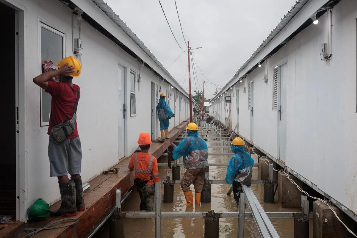 FOTO: Hunian Sementara Hadirkan Harapan Baru bagi Warga Terdampak Banjir  Bandang di Aceh Tamiang