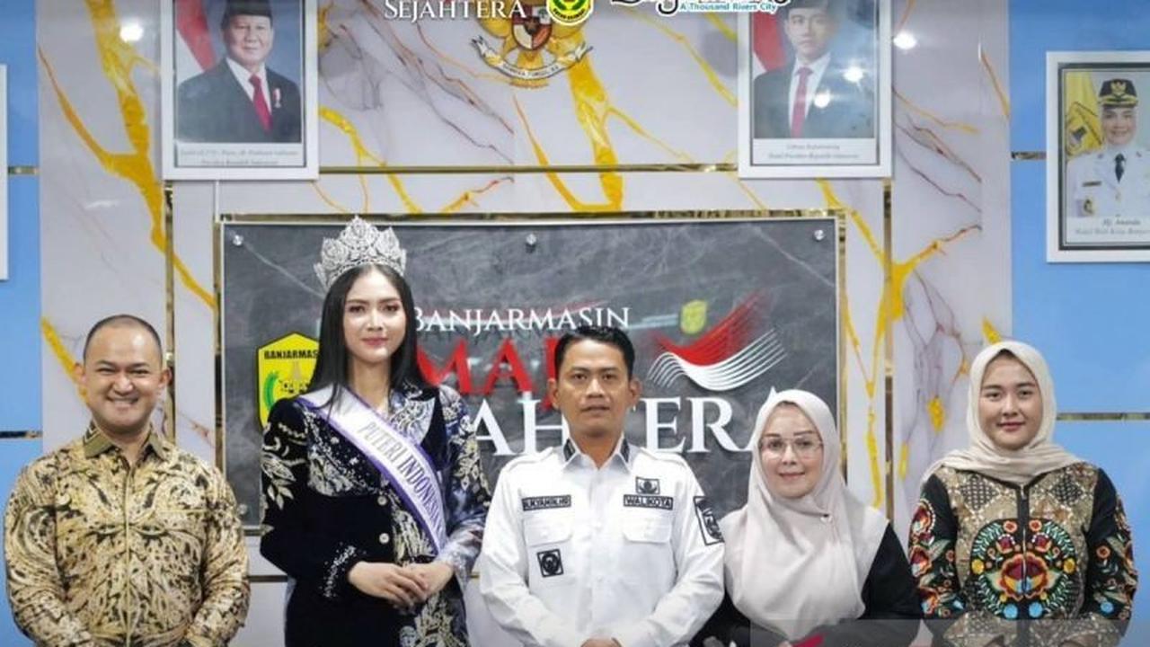 Putri Indonesia Kalsel Talita Fatimah Siap Angkat Budaya Sungai Banjarmasin ke Nasional