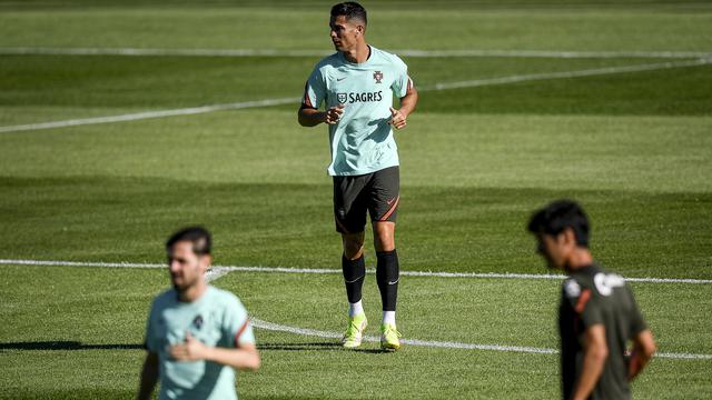 Cristiano Ronaldo Jalani Sesi Latihan Jelang Kualifikasi Piala Dunia 2022