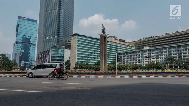 H-4 Lebaran, Lalu Lintas Ibu Kota Terpantau Lengang