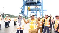 Pantau Terminal Peti Kemas Kariangau, Gubernur Kaltim: Sangat Strategis untuk Menghasilkan PAD