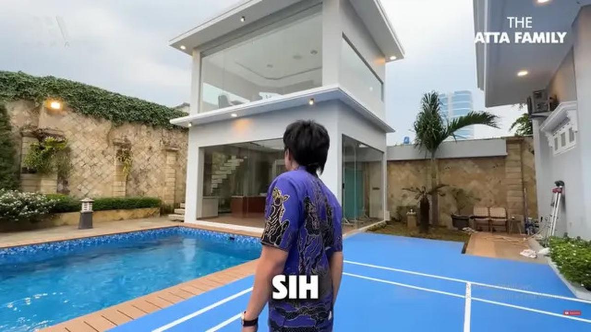 6 Potret Taman Rumah Kris Dayanti, Jadi Spot Favorit saat Olahraga Wushu