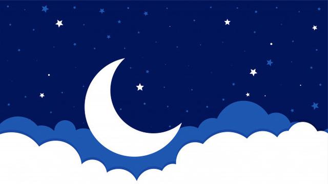 Ilustrasi ucapan selamat malam, bahasa Inggris