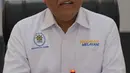 Menteri PANRB Syafruddin saat memberikan keterangan usai usai memantau kehadiran ASN atau PNS di Jakarta, Senin (10/6/2019). Langkah ini dilakukannya guna mengecek absensi Aparatur Sipil Negara (ASN) atau PNS pada hari pertama kerja pasca libur Lebaran 2019. (merdeka.com/Iamam Buhori)