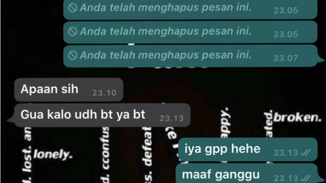 7 Chat Jutek dari Pacar Ini Malah Bikin Geregetan Bacanya