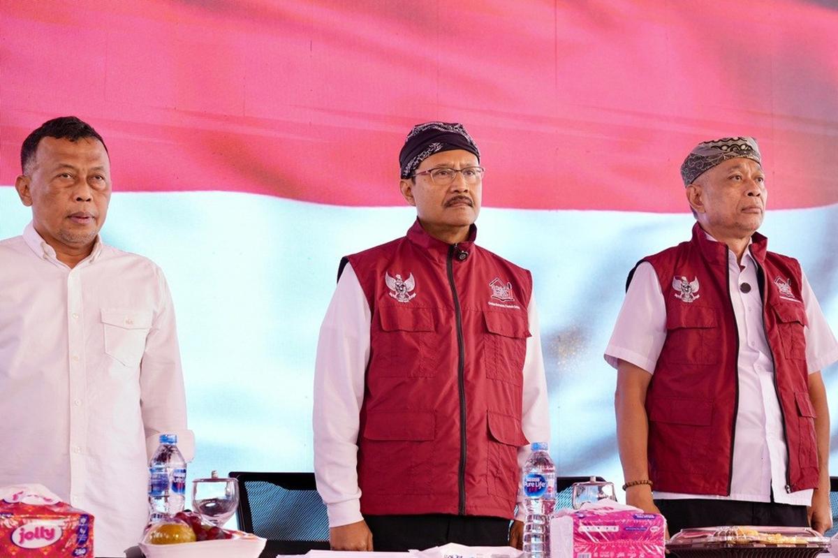 Menteri Sosial Saifullah Yusuf (Gus Ipul) meresmikan Sekolah Rakyat Terintegrasi (SRT) 5 Ponorogo