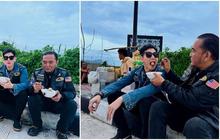 Tak Malu, Vino G. Bastian saat Nikmati Cuanki di Pinggir Jalan