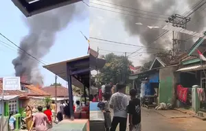 Gara-Gara Anak Main Korek Api, Rumah Terbakar Hebat