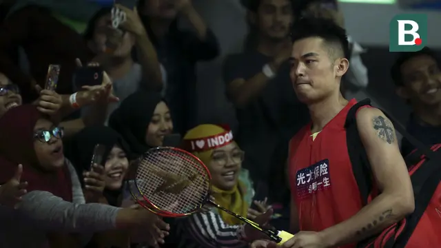 Langkah Lin Dan Terhenti di Indonesia Open 2019