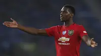 5. Paul Pogba - Pogba merupakan salah satu gelandang box to box terbaik di Premier League saat ini. Meski Pemain berusia 27 tahun ini mampu kembali tampil impresif usai mengalami cedera lama dan menyumbangkan 1 gol serta 4 assist dari 14 laganya bersama Manchester United. (AFP/Alastair Grant/pool)