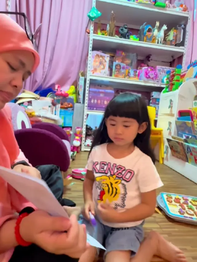 Potret Ruang Mainan Moana Anak Ria Ricis