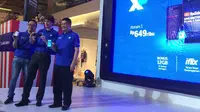 Acara peluncuran kerja sama XL Axiata, YouTube dan Evercoss untuk merilis smartphone Xtream 1 dan Xtream 1PLUS. Liputan6.com/ Andina Librianty