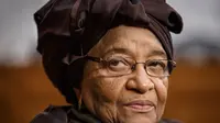 Ellen Johnson-Sirleaf, wanita Afrika pertama yang terpilih sebagai kepala negara (Associated Press)