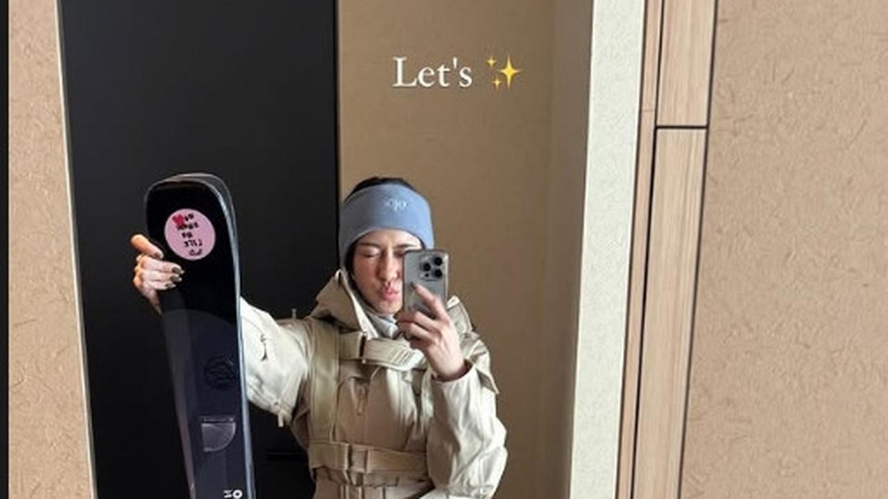 Gaya OOTD Nana Mirdad saat Akan Main Ski di Jepang, Stylish dan Fashionable dengan Makeup Natural