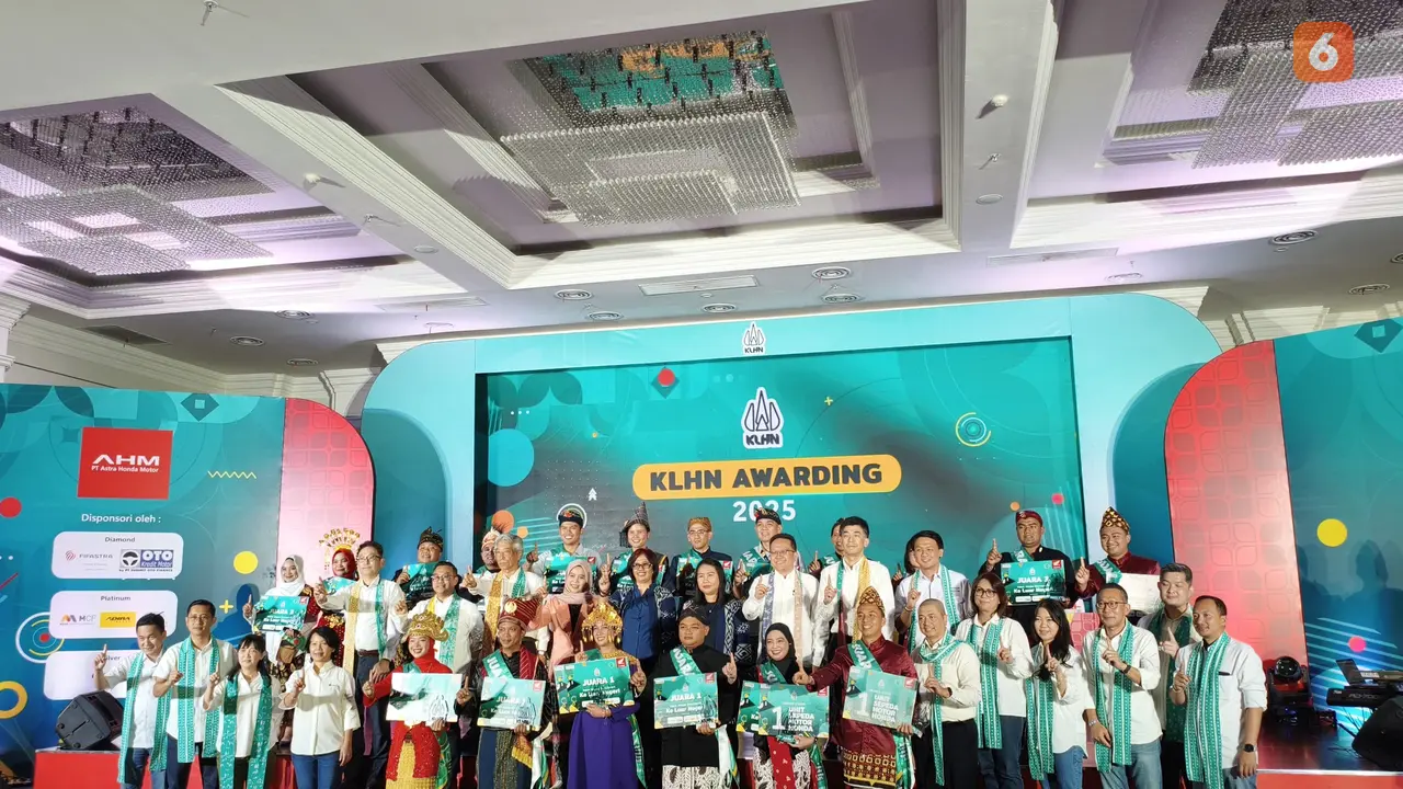 Pemenang 1,2,3 Kontes Layanan Honda Nasional (KLHN) 2025 (Liputan6.com/Muhamad Ridwan)