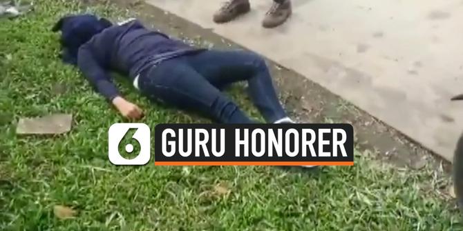 VIDEO: Video Viral Guru Honorer Pingsan Usai Dijambret