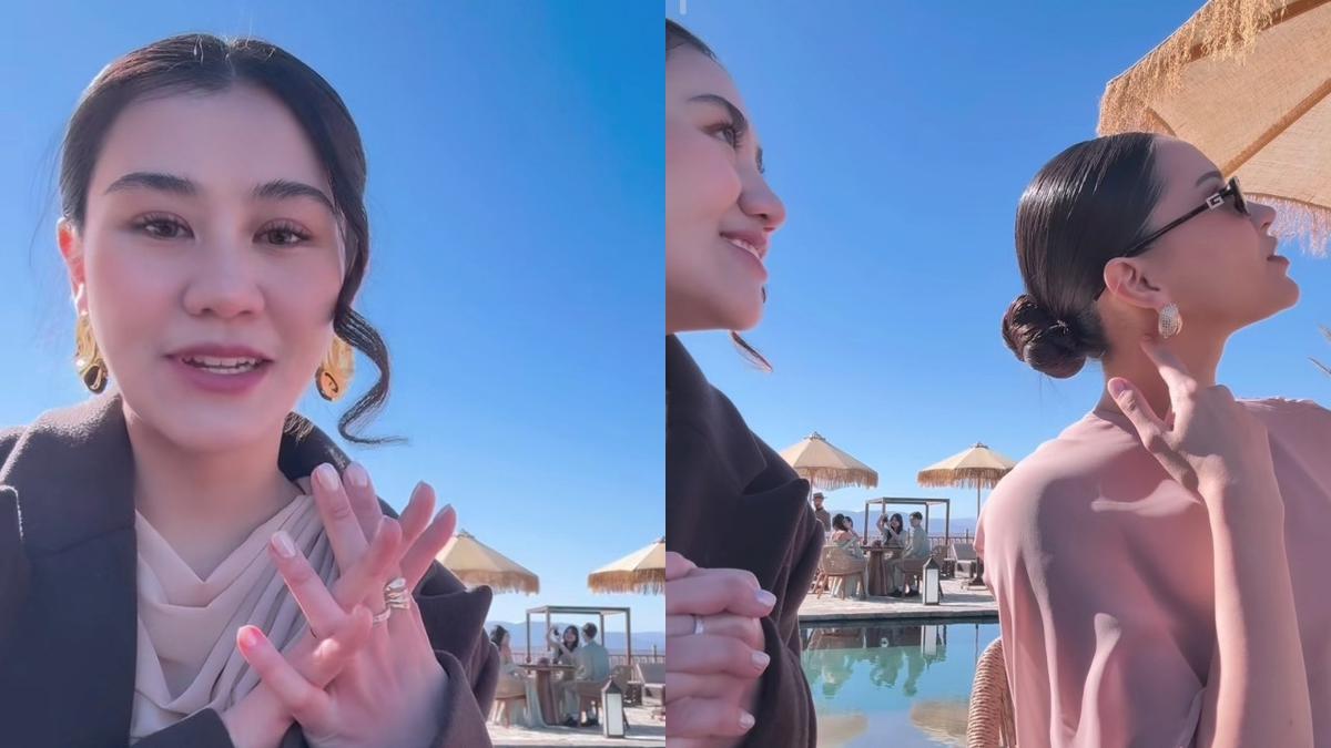 8 Artis Indonesia Fasih Bahasa Prancis, Alyssa Daguise Jadi Translator Aaliyah di Maroko