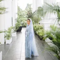 Desainer abaya yang dipercaya Kiky Saputra juga merancang outfit untuk pengajian Erina Gudono [instagram/e_studiosphoto]