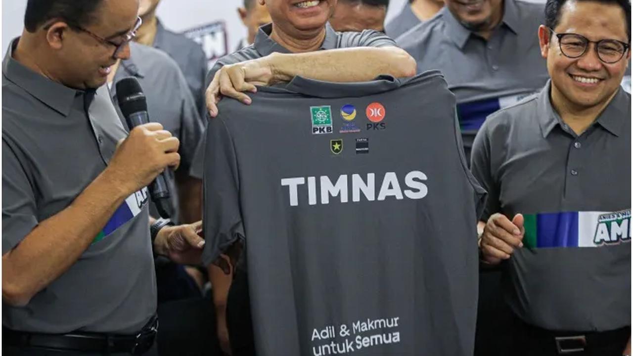 FOTO: Momen Anies dan Cak Imin Umumkan Timnas AMIN untuk Pemenangan Pemilu 2024