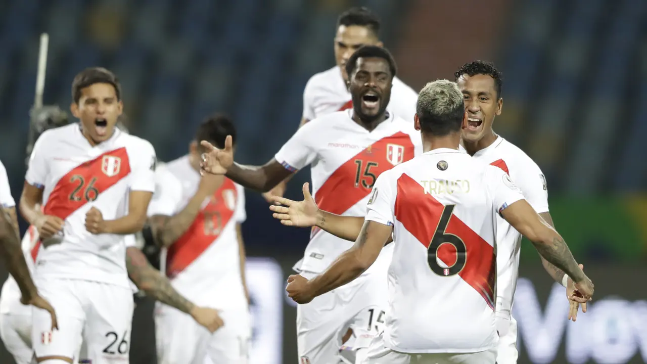 Peru vs Paraguay di Copa America 2021