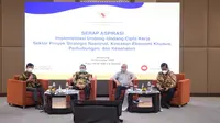 kegiatan Serap Aspirasi Implementasi UU Cipta Kerja di Semarang, Jumat (4/12/2020).