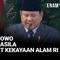 Prabowo dalam pidatonya di  Hari Lahir Pancasila mengungkit tentang kekayaan Indonesia, sementara rakyat masih jadi penonton.