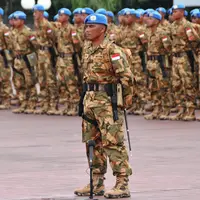 800 Prajurit TNI Satuan Tugas Batalyon Komposit TNI Kontingen Garuda akan bertugas sebagai Pasukan Pemeliharaan Perdamaian Misi PBB di Darfur, Sudan, Afrika Utara. (Istimewa)