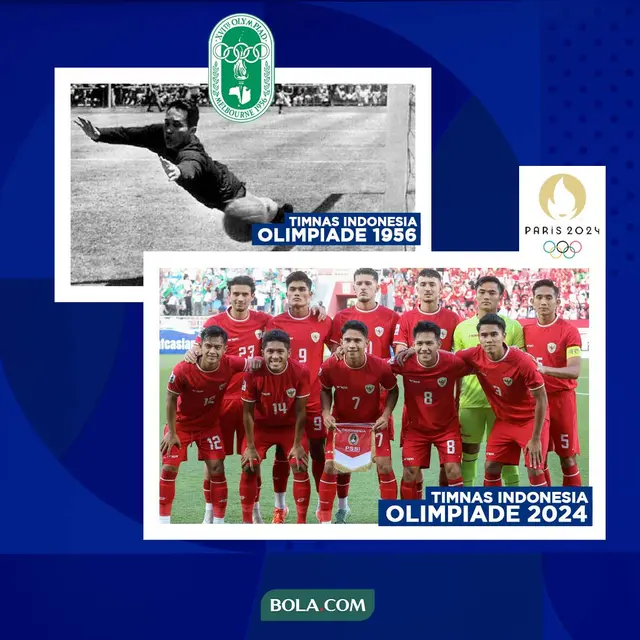 Ilustrasi - Timnas Indonesia Olimpiade 1956, Olimpiade 2024