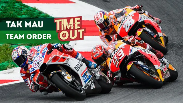 VIDEO: Honda Tak Mau Gunakan Team Order di MotoGP Valencia