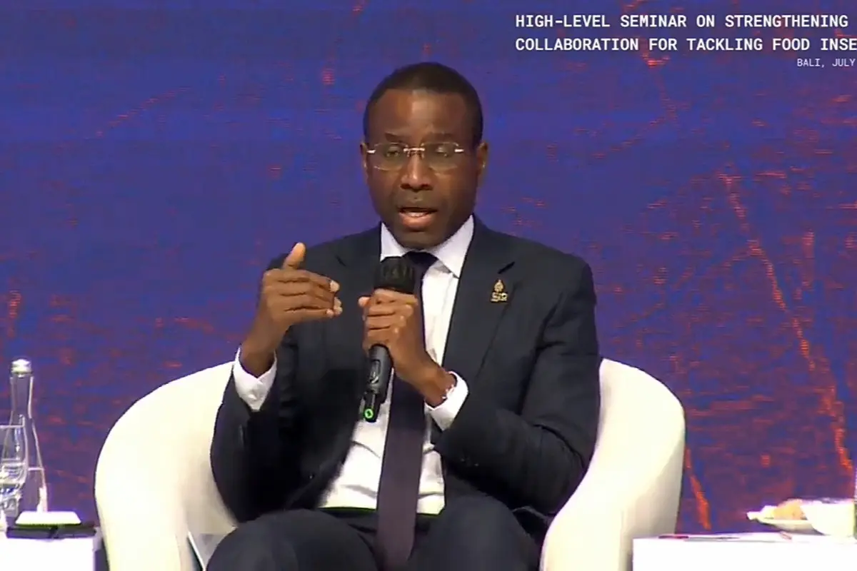 Menteri Keuangan (Minister of Economy, Planning and International Cooperation) Senegal Amadou Hott