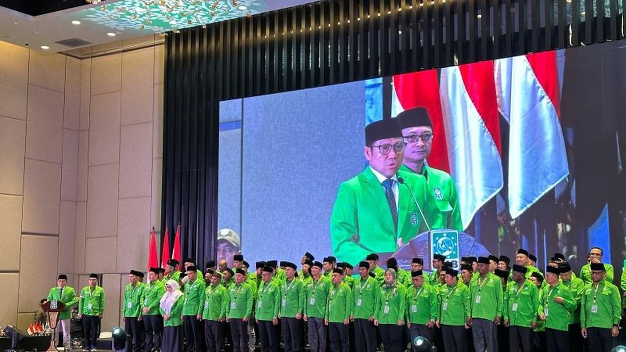 Cak Imin Lantik Pimpinan DPW PKB se-Indonesia, Tekankan Jaga Suara Partai