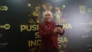 Franki Raden, musisi dan penata musik terkemuka Indonesia yang dikenal luas atas kontribusinya pada industri film dan upayanya dalam mempromosikan musik berbasis tradisi. Ia dianugerahi Penghargaan Pengabdian Seumur Hidup di Festival Film Indonesia (FFI) 2025. (Kapanlagi.com/Budy Santoso)