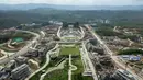 Ibu Kota Nusantara dijadwalkan akan menggelar upacara peringatan Hari Ulang Tahun (HUT) ke-79 Republik Republik Indonesia. (STRINGER/AFP)