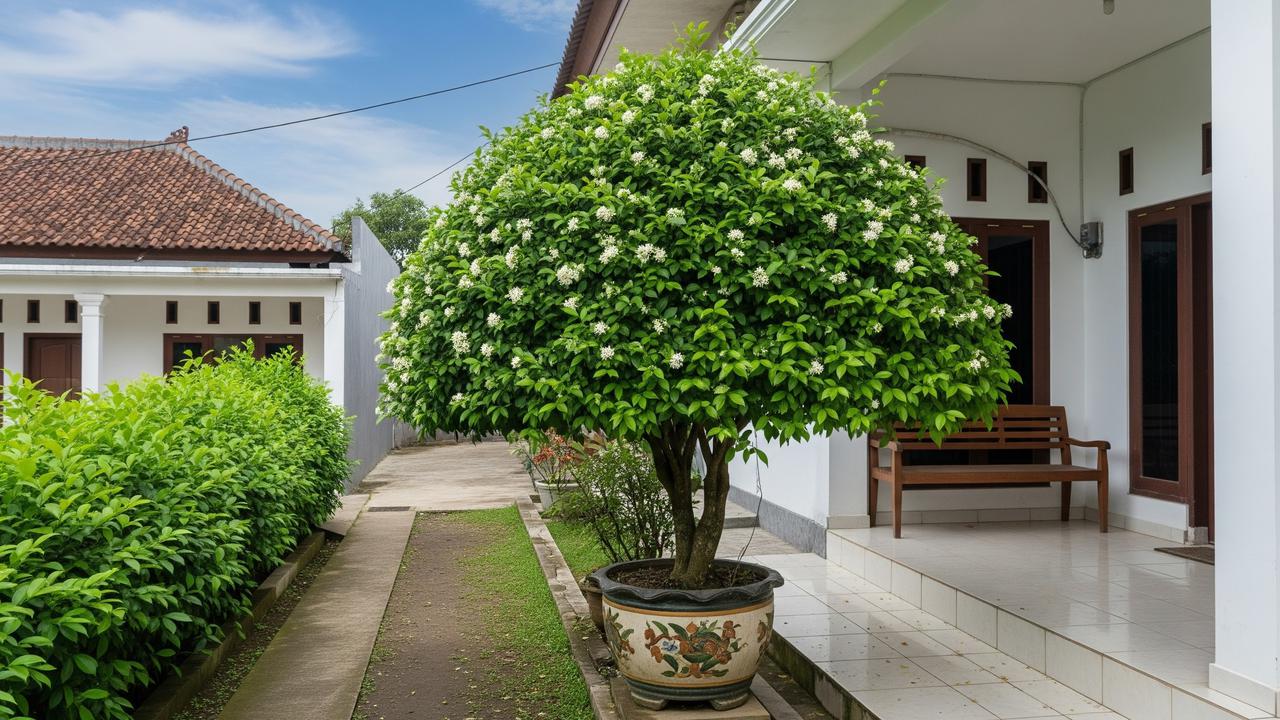 Jenis Pohon Kecil untuk Teras Rumah yang Sejuk dan Tidak Mengganggu Fondasi Pohon Kemuning