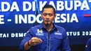 Ketua Umum Partai Demokrat Agus Harimurti Yudhoyono juga memberikan pesan dan amanat kepada para bakal calon pemimpin daerah tersebut. (Liputan6.com/Angga Yuniar)