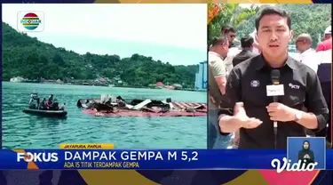 Perbarui informasi Anda bersama Fokus (10/02) dengan berita-berita di antaranya, Dampak Gempa Magnitudo 5,2 di Papua, Praktik Curang Distributor Minyakita, Kunjungan Presiden Jokowi ke Medan.