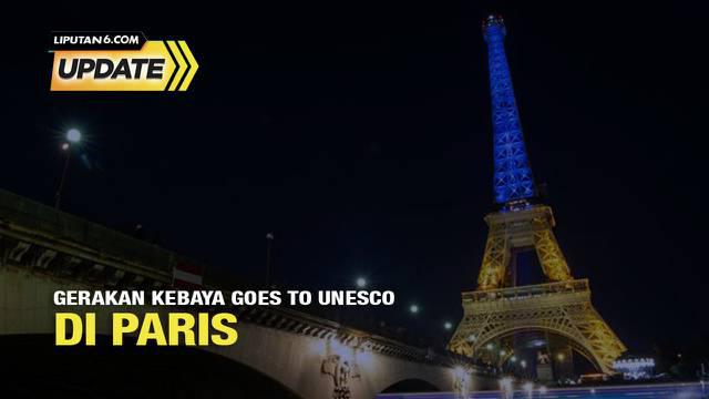 Koresponden Liputan6.com, Helene melaporkan secara langsung bagaimana gerakan kebaya goes to UNESCO di Paris.