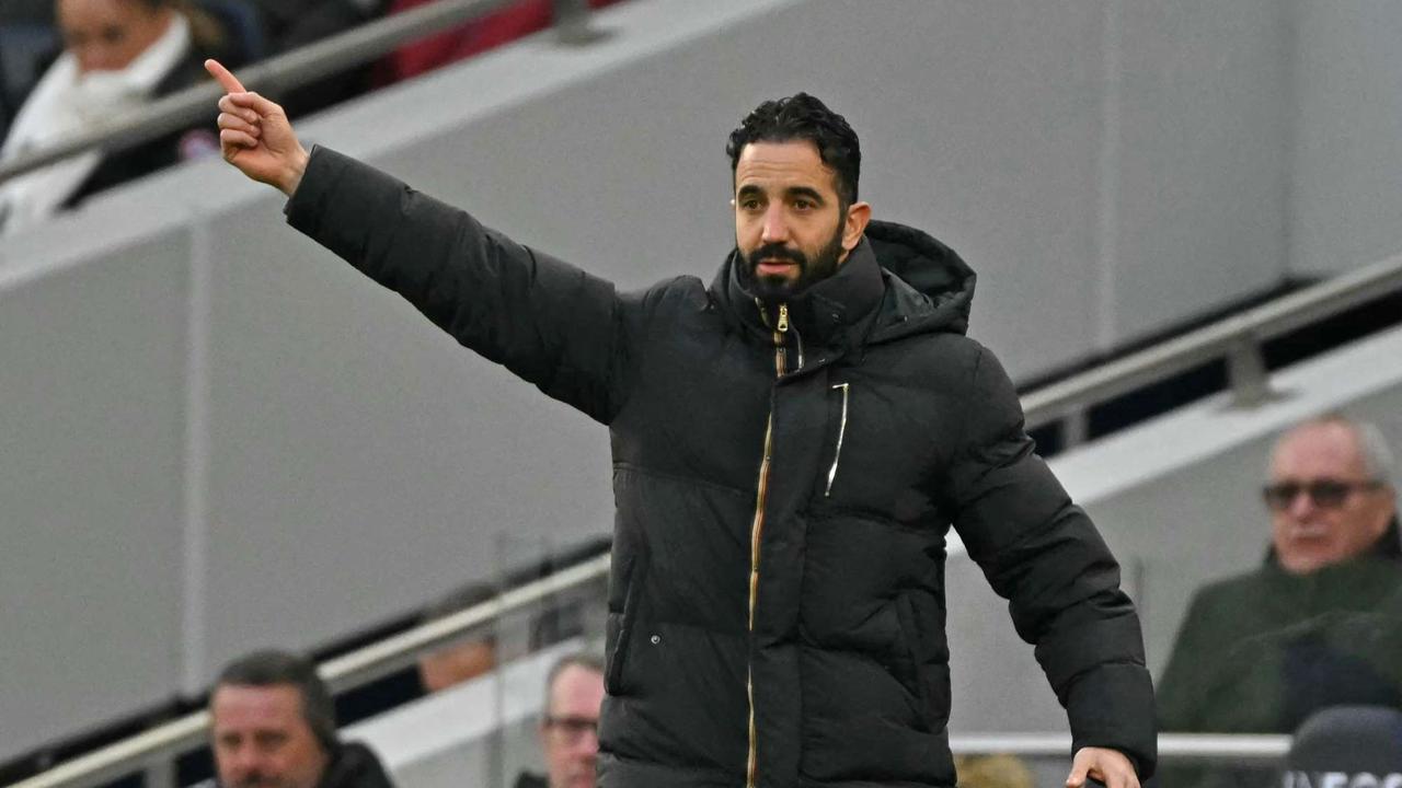 Ruben Amorim usai Manchester United kalah dari Tottenham Hotspur