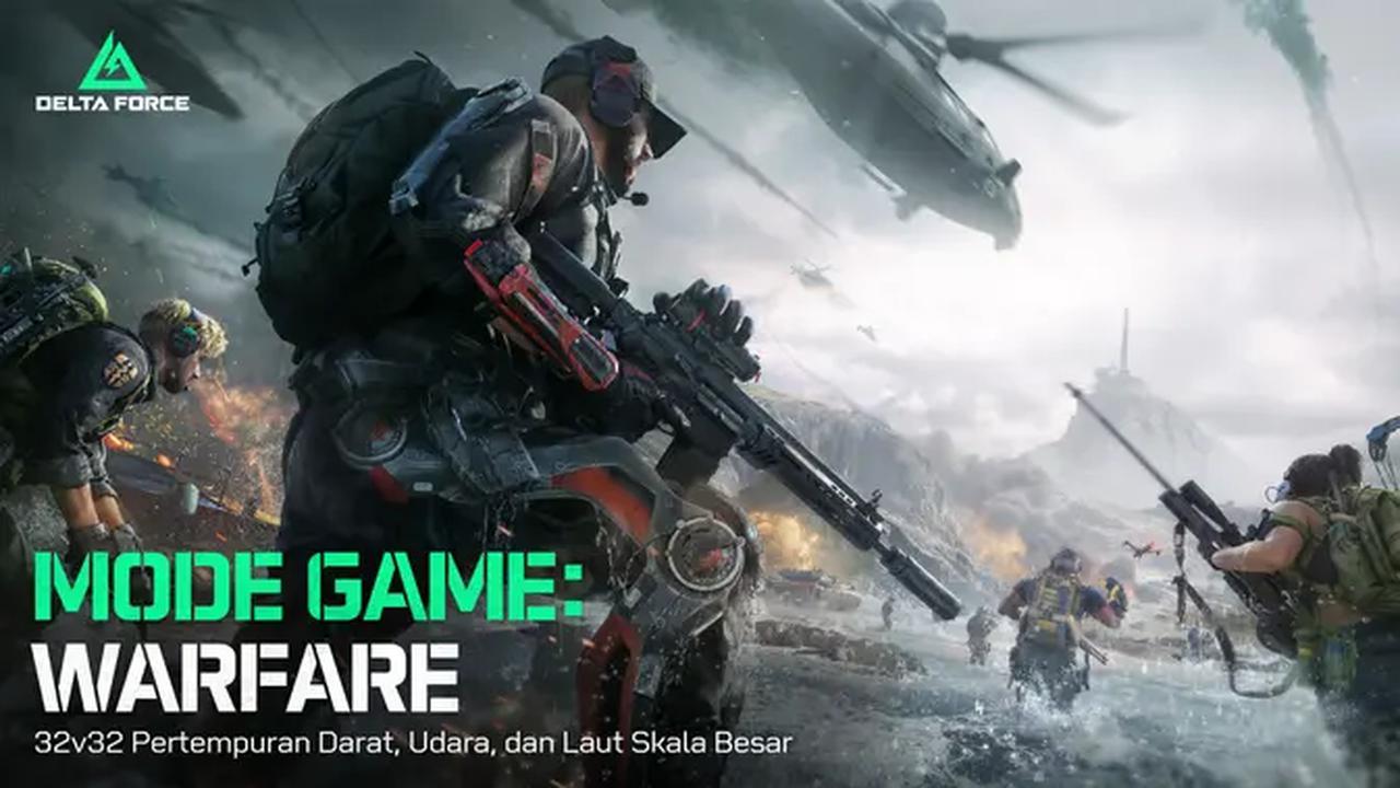 Garena resmi mengumumkan game Delta Force untuk platform iOS, Android, dan PC. (Dok: Garena)