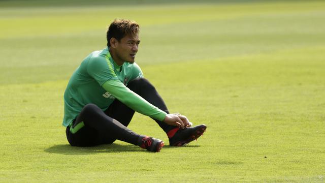 Latihan Timnas Indonesia