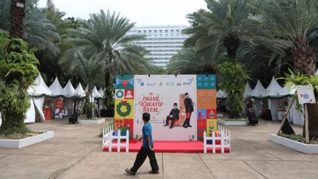 Semarak Pasar Kreatif Natal 2025 di Lapangan Banteng: Pemprov DKI Jakarta Libatkan UMKM dan Seniman
