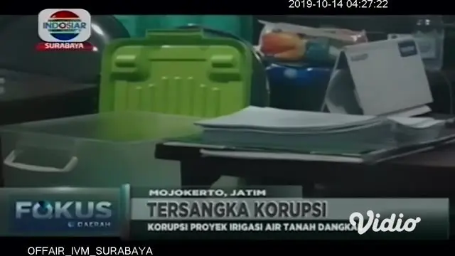 VIDEO: Kepala Dinas Pertanian Mojokerto Jadi Tersangka Korupsi Proyek Tahun Anggaran 2016