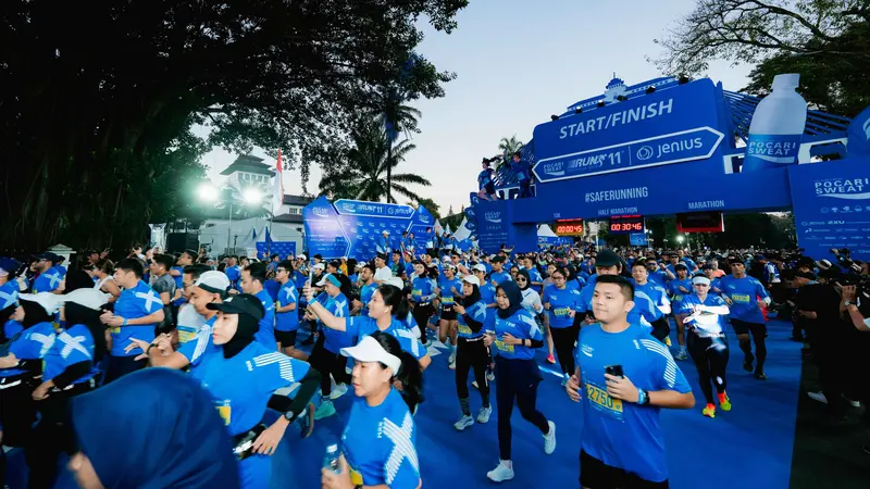 42.008 Pelari Ikuti Pocari Sweat Run Indonesia 2024, Sumbang Peningkatan Kunjungan Wisata ke Bandung