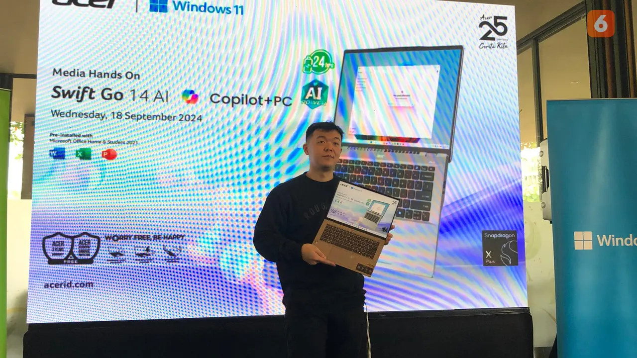 Matius Tirtawirya (Consumer Notebook Product Manager, Acer Indonesia)