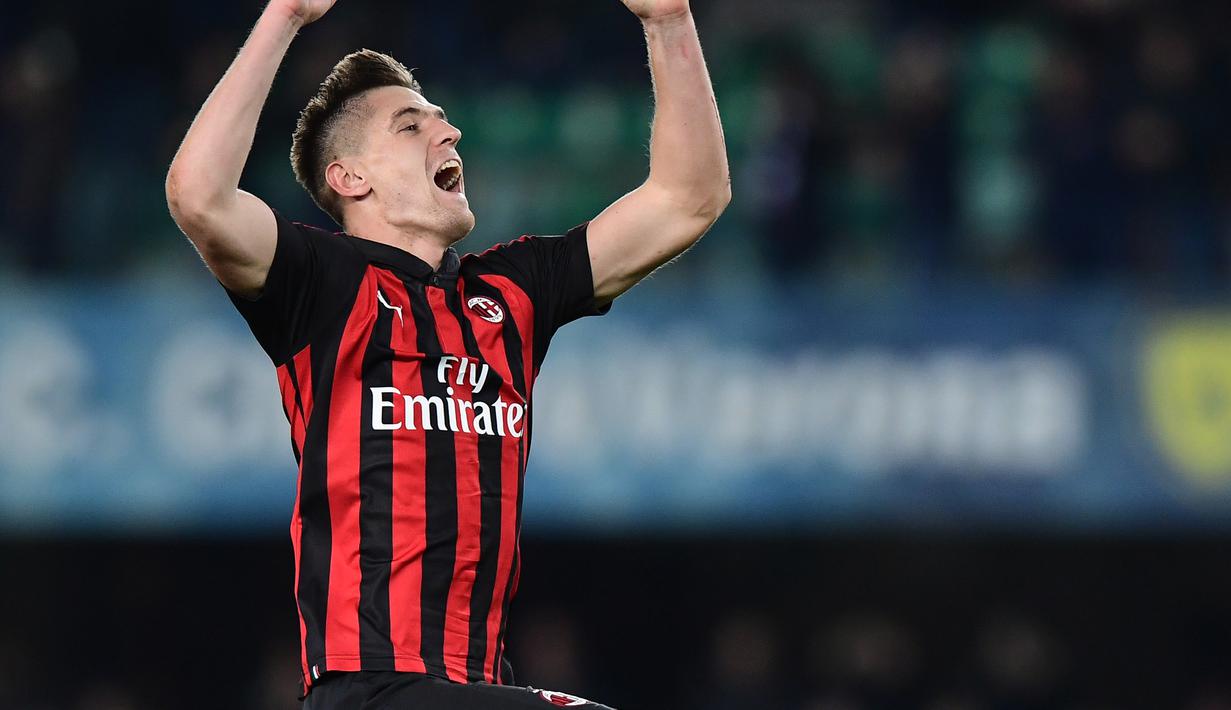3. Krzysztof Piatek (AC Milan) - 19 gol (AFP/Miguel Medina)