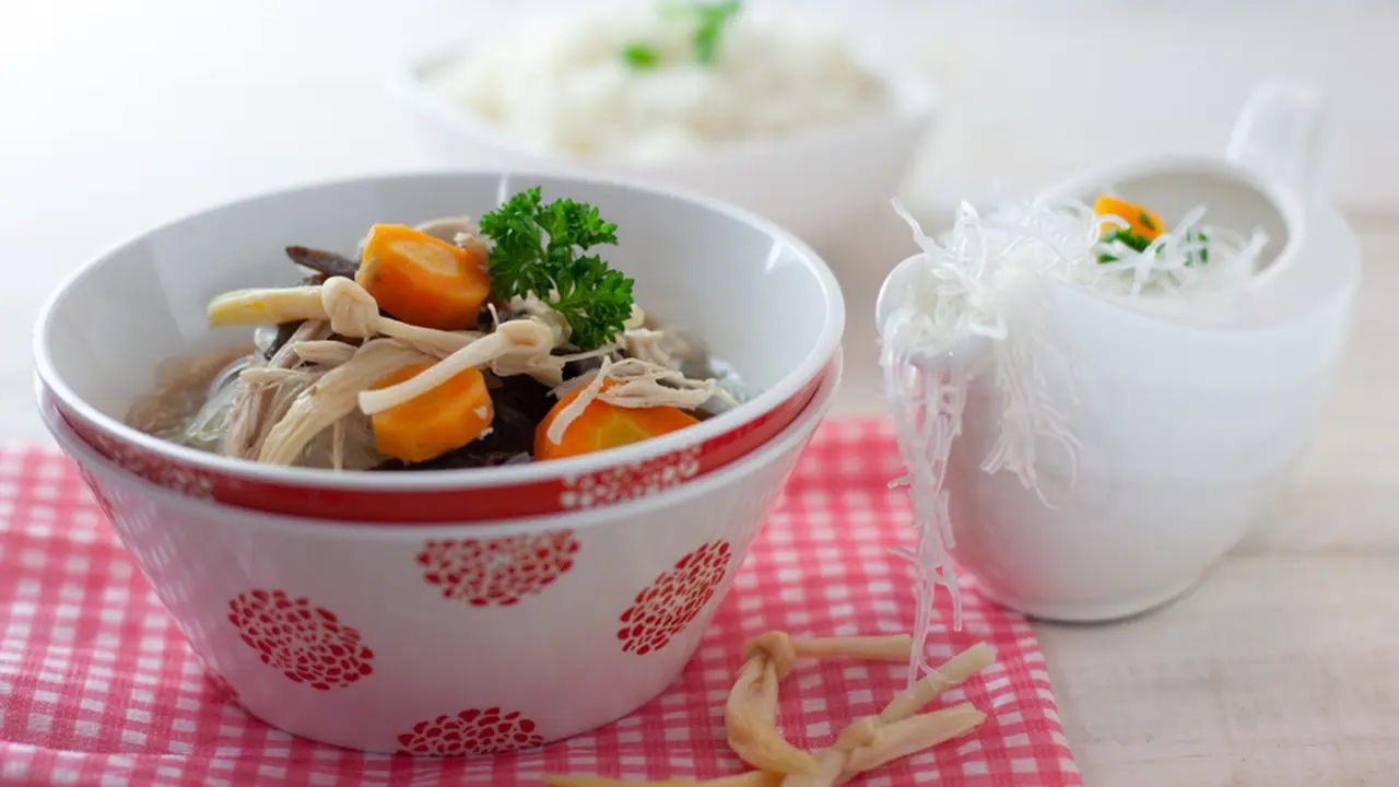 Sup Kimlo Bakso Ikan Bumbu Sederhana