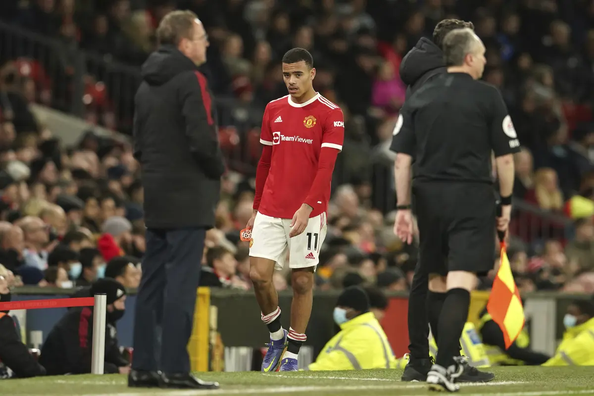 Mason Greenwood - Manchester United - 4 Januari 2022