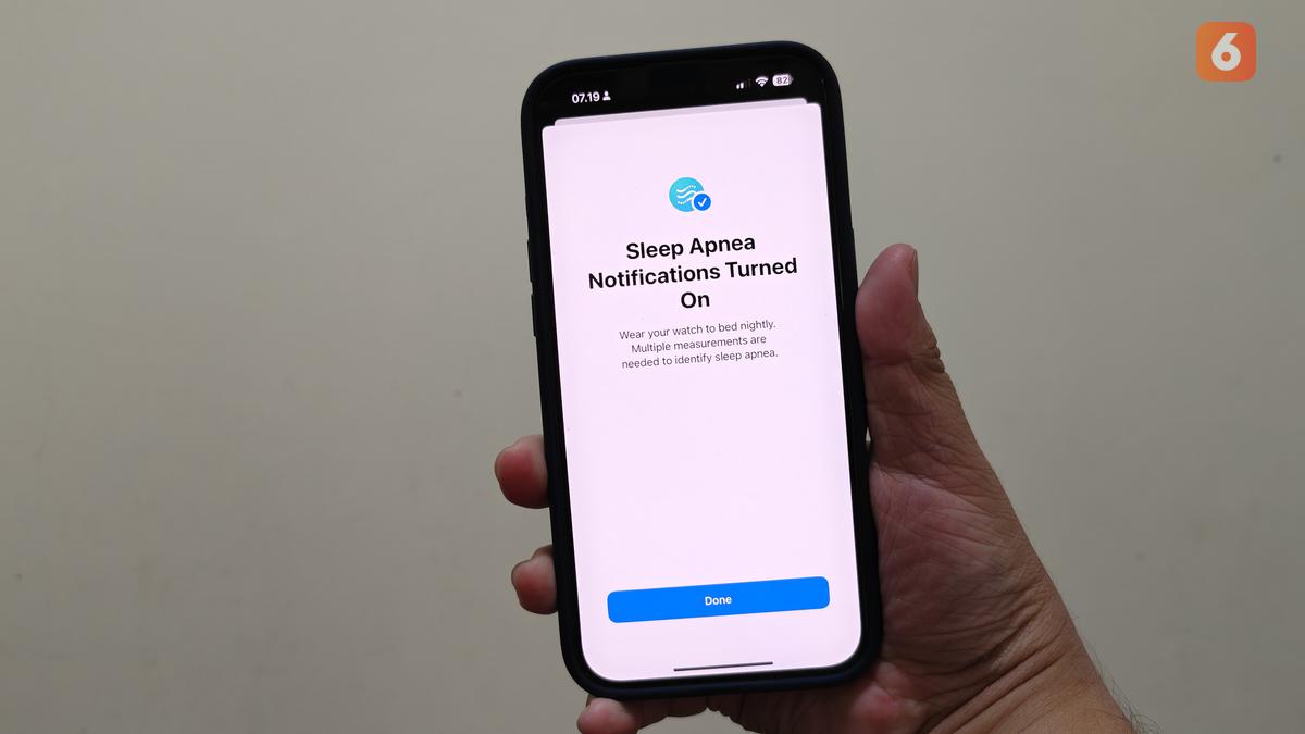 Apple Ungkap Alasan Pakai Akselerometer untuk Deteksi Sleep Apnea di Apple Watch